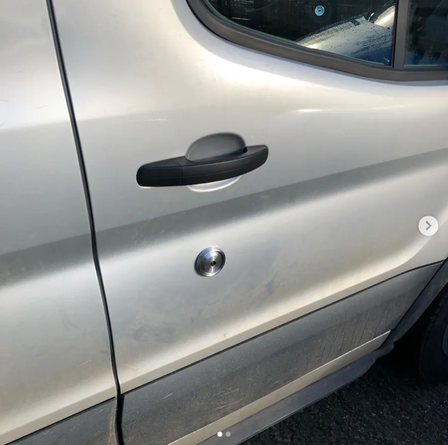 Ford Transit: Hykee lock fitted
