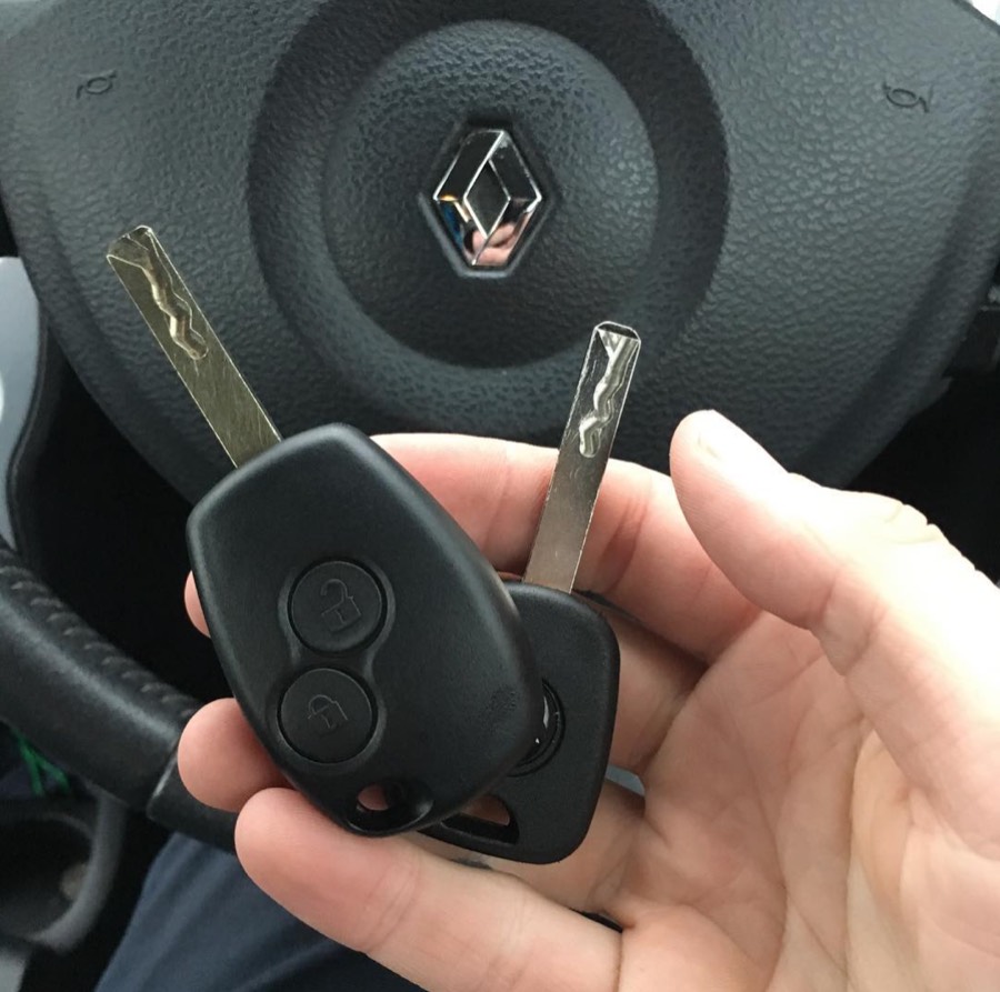 Renault Modus: two new keys