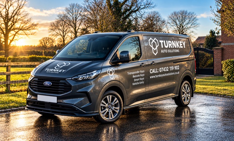 Our Ford Transit Custom van